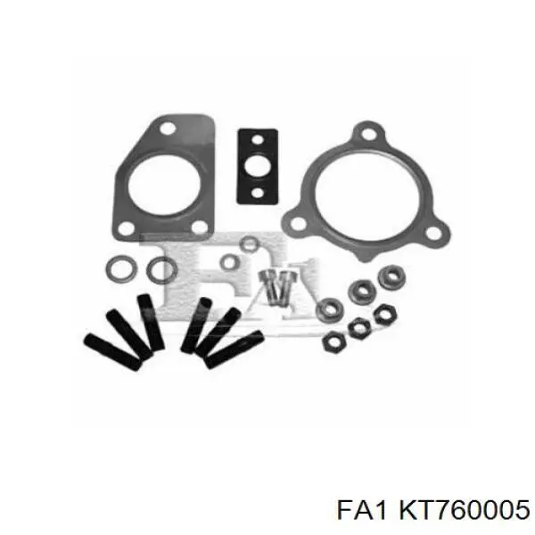 KT760005 FA1 Vedante de turbina, kit de montagem