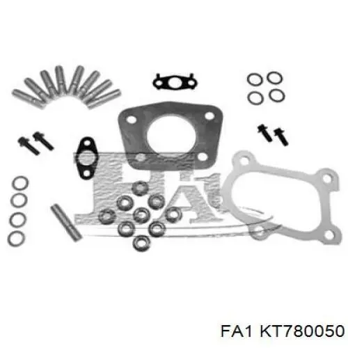KT780050 FA1 Vedante de turbina, kit de montagem