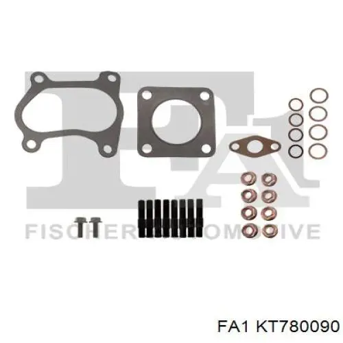 KT780090 FA1 Vedante de turbina, kit de montagem