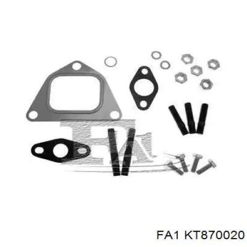 KT870020 FA1 Vedante de turbina, kit de montagem