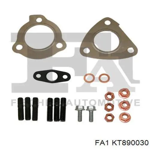 KT890030 FA1 Vedante de turbina, kit de montagem