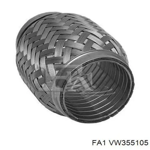 VW355105 FA1 Ondulação do silenciador