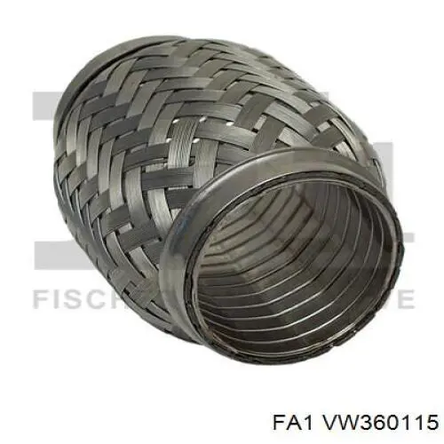 VW360115 FA1 Ondulação do silenciador