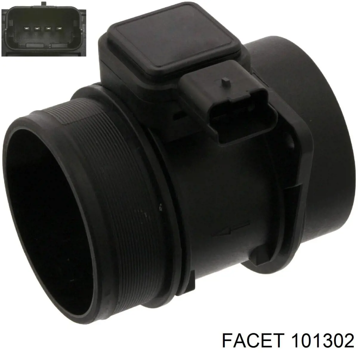 Sensor de fluxo (consumo) de ar, medidor de consumo M.A.F. - (Mass Airflow) 90069 NGK