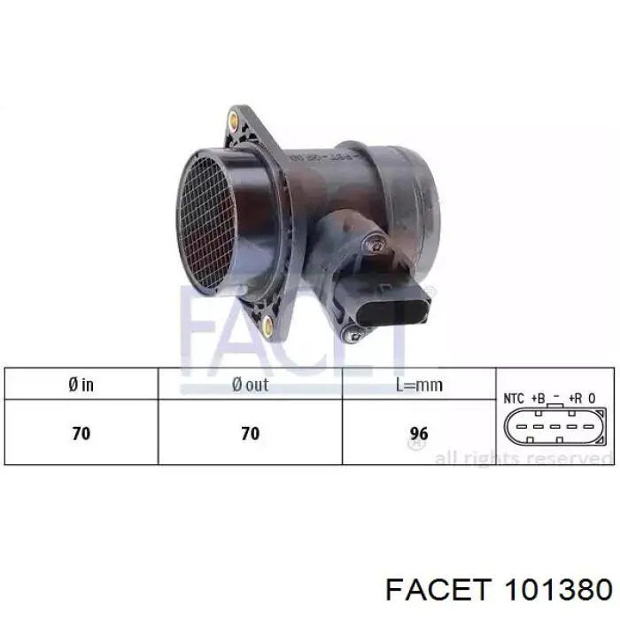 Compre VV175 Starline Sensor de fluxo (consumo) de ar, medidor de consumo M.A.F. - (Mass Airflow)