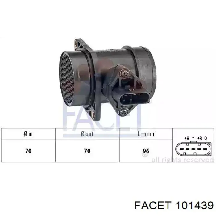 Compre 96999 NGK Sensor de fluxo (consumo) de ar, medidor de consumo M.A.F. - (Mass Airflow)