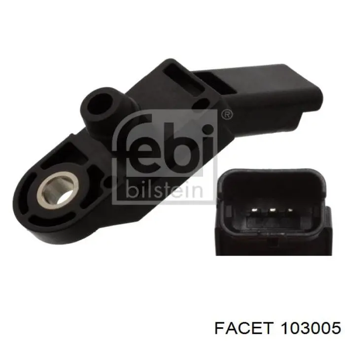 Sensor de pressão no coletor de admissão, MAP 261230057 Bosch
