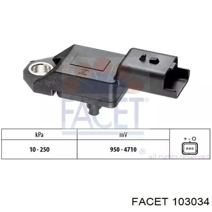 Sensor de pressão no coletor de admissão, MAP Continental/Siemens 5WK9700Z preço, a partir de 28,27 USD