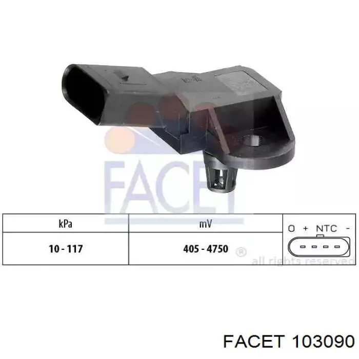 Sensor de pressão no coletor de admissão, MAP VAG 261230095 preço, a partir de 33,09 USD