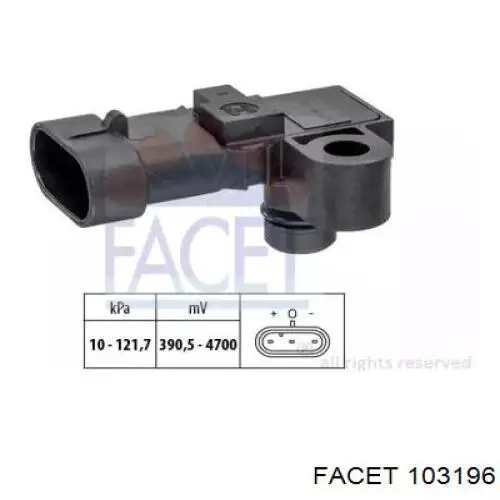 Compre 35116 Bremi Sensor de pressão no coletor de admissão, MAP