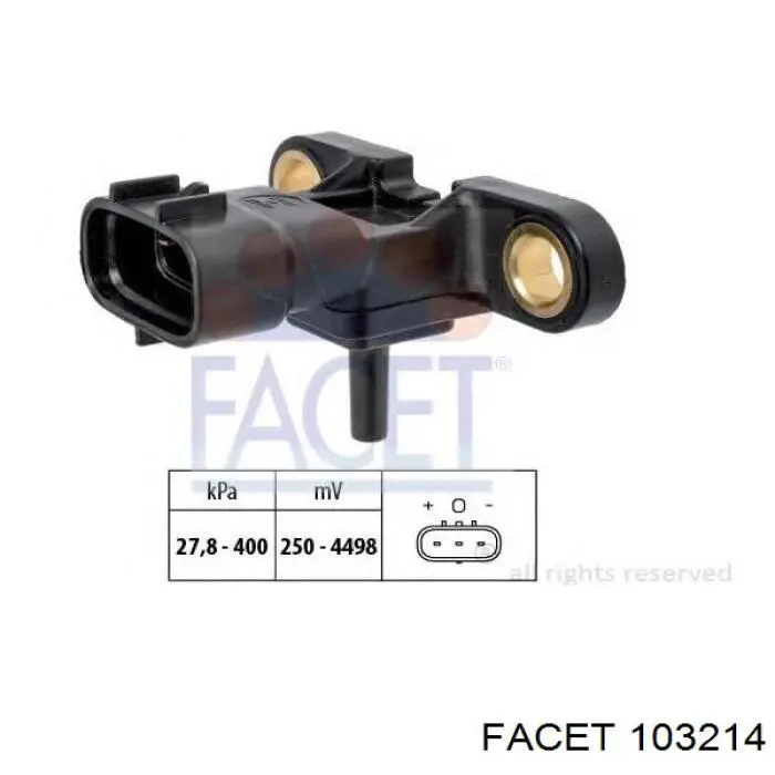 Sensor de pressão de supercompressão Facet 103214 preço, a partir de 71,35 USD