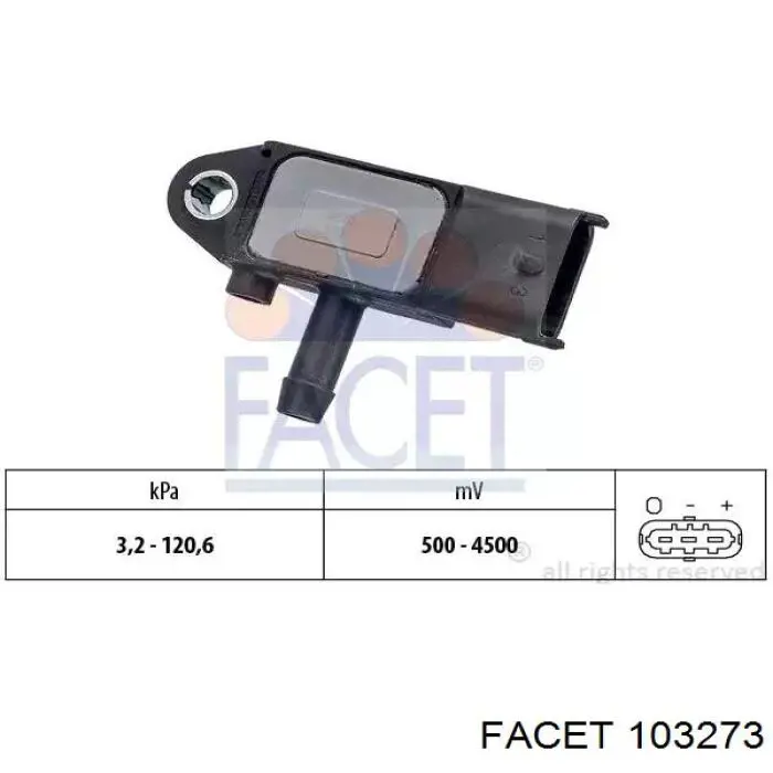 Compre 77299 NTK Sensor de pressão dos gases de escape