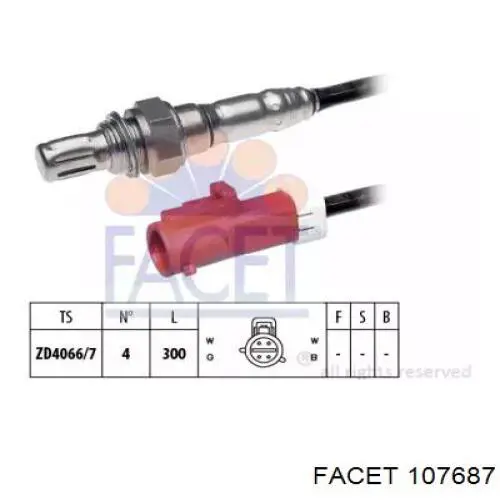 Compre 1746711 Ford Sonda lambda, sensor de oxigênio até o catalisador