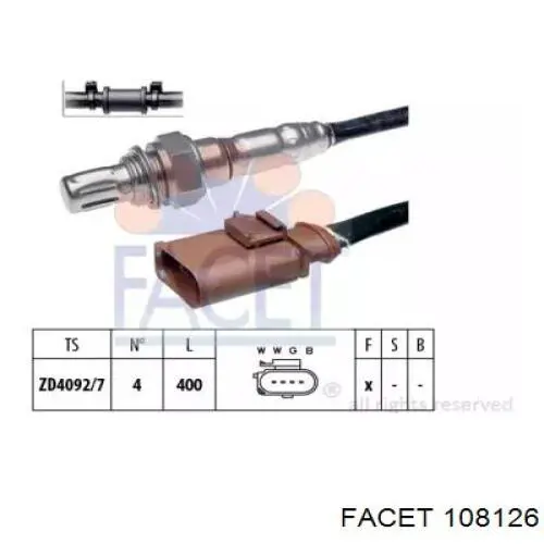 Compre 570112A ERA Sonda lambda, sensor de oxigênio até o catalisador