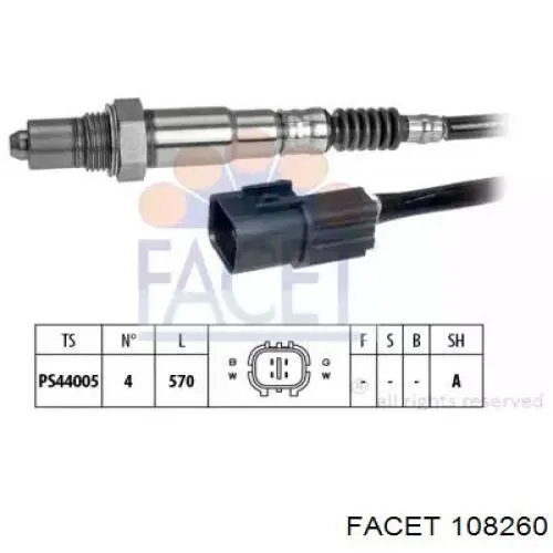 Compre 77689 FAE Sonda lambda, sensor de oxigênio