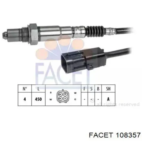 21120385001020 Lada Sonda lambda, sensor de oxigênio até o catalisador