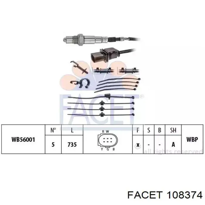 Compre 99981762601 Vika Sonda lambda, sensor de oxigênio até o catalisador