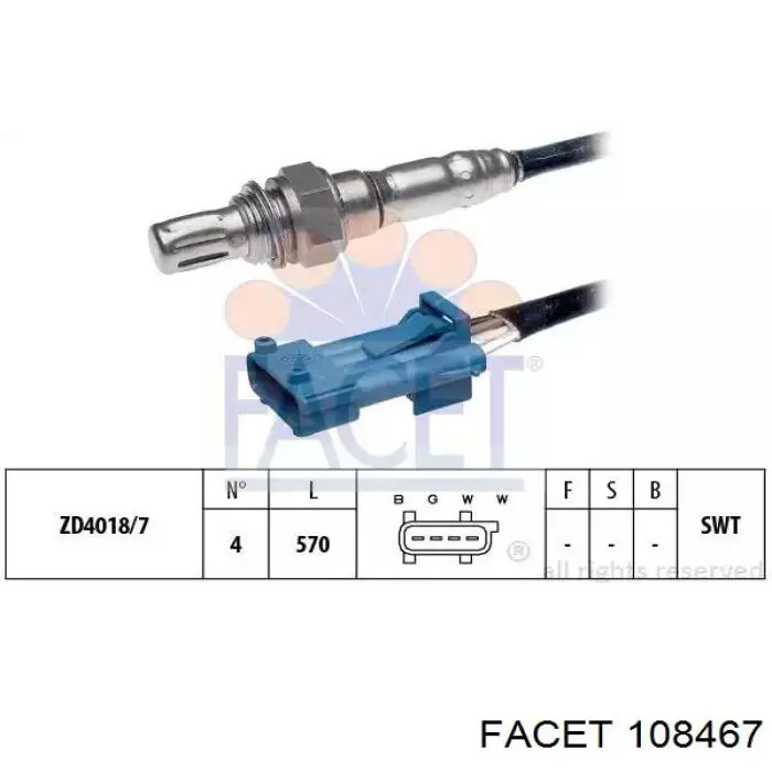 Compre 95426218 Mercedes Sonda lambda, sensor de oxigênio até o catalisador