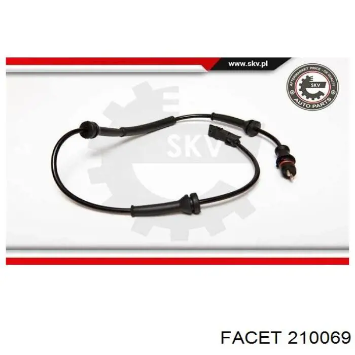 Sensor dianteiro de ABS Facet 210069 preço, a partir de 25,22 USD