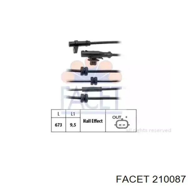 Sensor ABS traseiro FAE 78454 preço, a partir de 32,46 USD