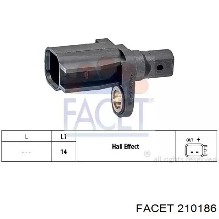 32373146 Volvo Sensor ABS traseiro