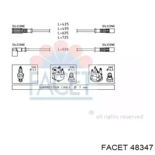 Fios de alta voltagem, kit Magneti Marelli 941095860624 preço, a partir de 26,77 USD