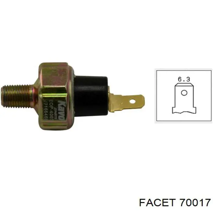 Compre 70017 Facet Sensor de pressão de óleo