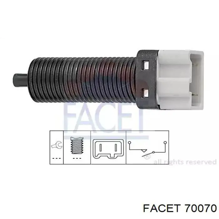 Compre 70070 Facet Sensor de pressão de óleo