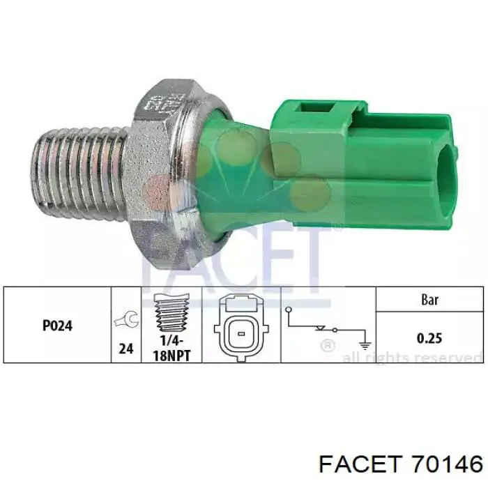 Compre SW6900 Ford Sensor de pressão de óleo
