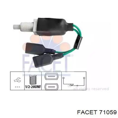 Sensor de ativação do sinal de parada FAE 24710 preço, a partir de 11,30 USD