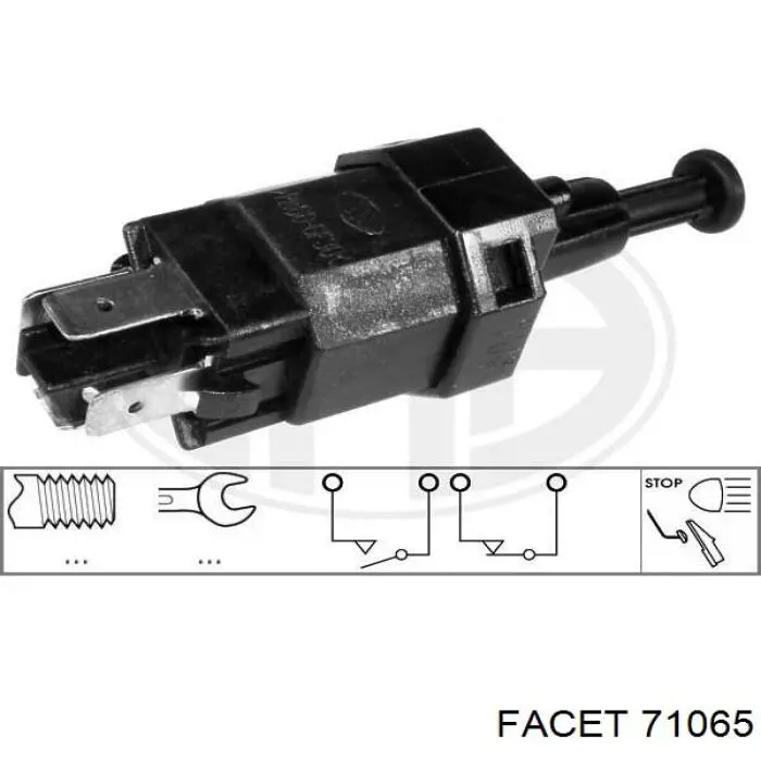 Compre 71065 Facet Sensor de ativação do sinal de parada