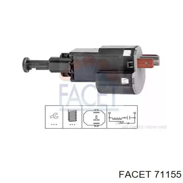 9132299 General Motors Sensor de ativação do sinal de parada