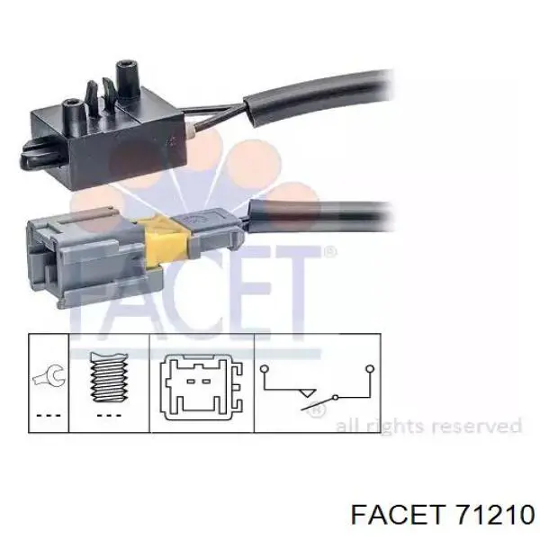 Sensor de ativação de embraiagem Facet 71210 preço, a partir de 14,21 USD