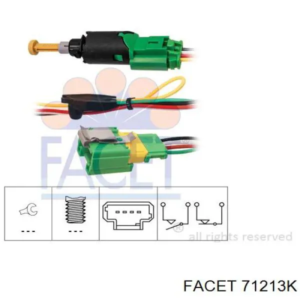 Compre 0000453467 Peugeot/Citroen Sensor de ativação do sinal de parada