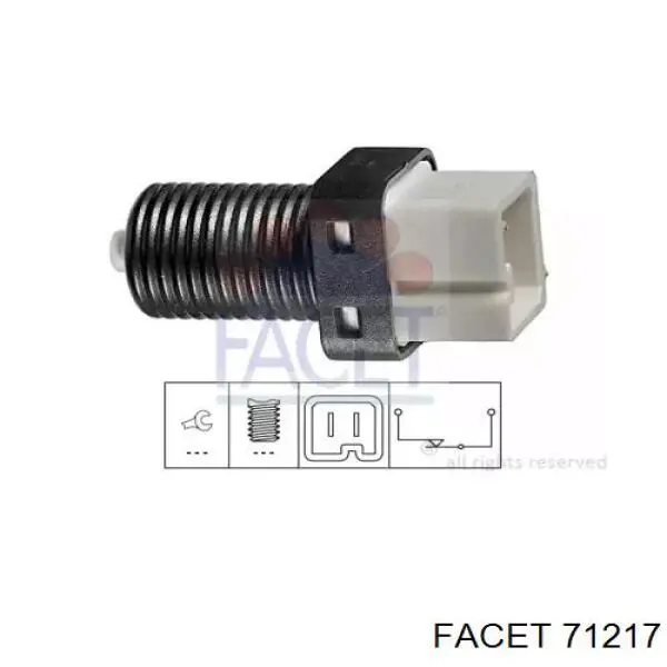 Sensor de ativação do sinal de parada Facet 71217 preço, a partir de 5,81 USD