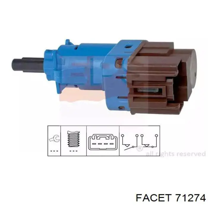 Compre 253253287R Renault (RVI) Sensor de ativação de embraiagem