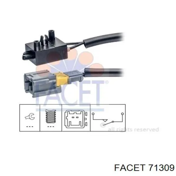 Sensor de posição de pedal de embraiagem Facet 71309 preço, a partir de 34,65 USD