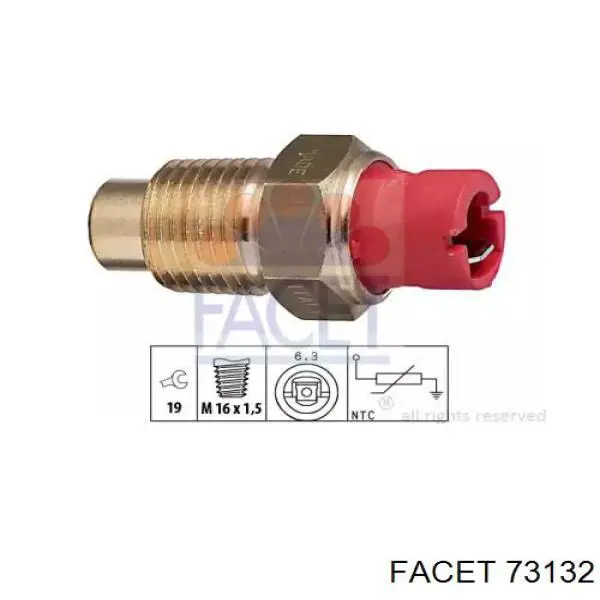 Sensor de temperatura do fluido de esfriamento Fiat/Alfa/Lancia 7591297 preço, a partir de 15,32 USD