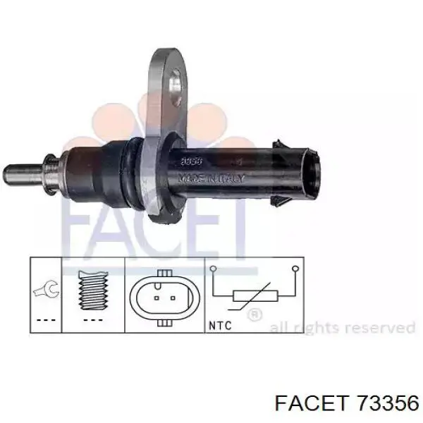Sensor de temperatura do fluido de esfriamento Vika 99191792801 preço, a partir de 11,39 USD