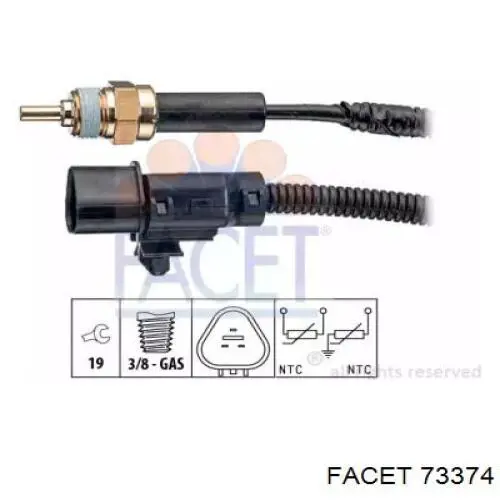 Sensor de temperatura do fluido de esfriamento Hyundai/Kia 3922027500 preço, a partir de 16,88 USD