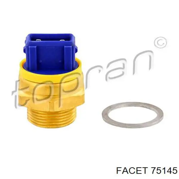 Compre 75145 Facet Sensor de temperatura do fluido de esfriamento (de ativação de ventilador do radiador)