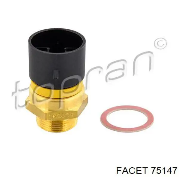 Sensor de temperatura do fluido de esfriamento (de ativação de ventilador do radiador) Facet 75147 preço, a partir de 13,31 USD