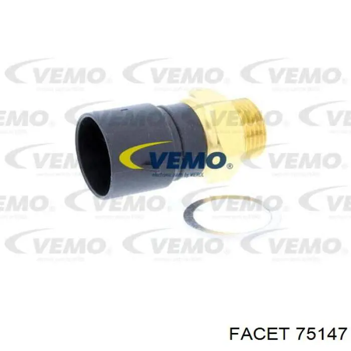 Compre 75147 Facet Sensor de temperatura do fluido de esfriamento (de ativação de ventilador do radiador)