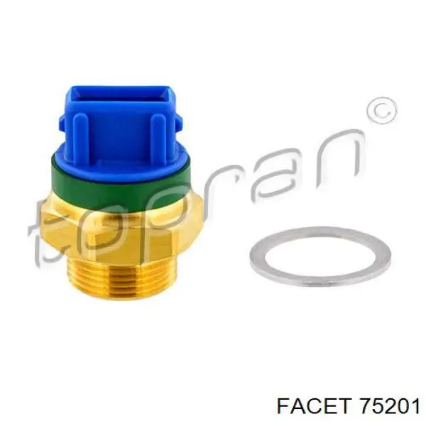 Sensor de temperatura do fluido de esfriamento (de ativação de ventilador do radiador) Facet 75201 preço, a partir de 16,76 USD