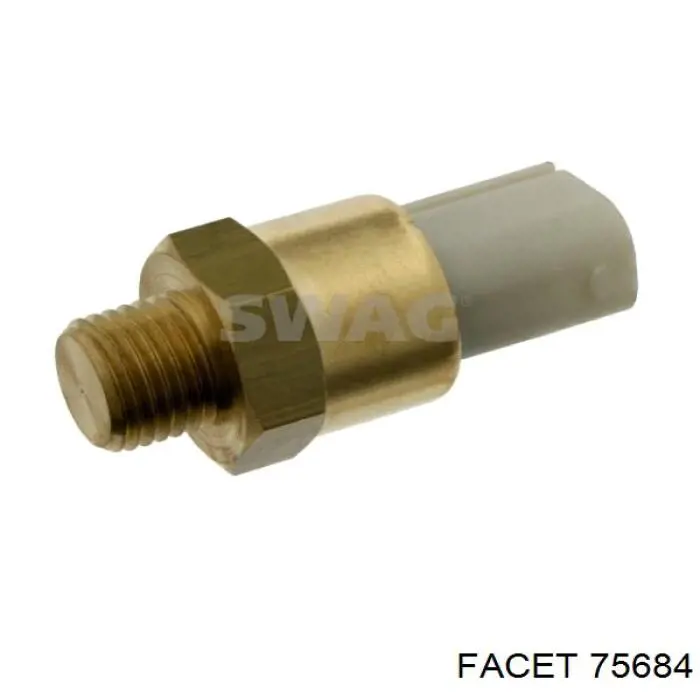 Compre 75684 Facet Sensor de temperatura do fluido de esfriamento (de ativação de ventilador do radiador)