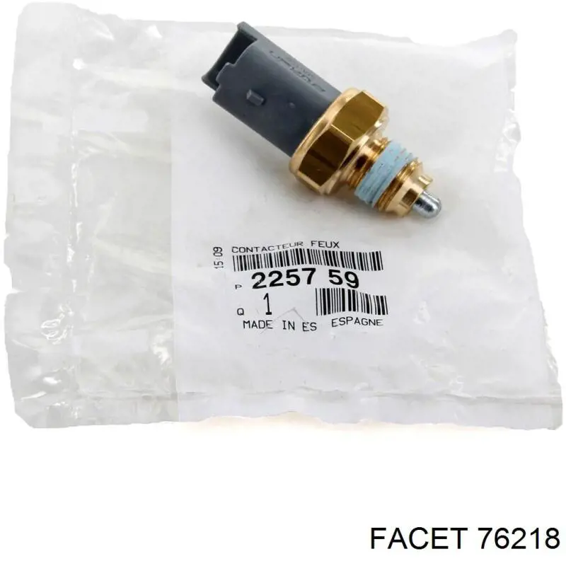 Compre 76218 Facet Sensor de ativação das luzes de marcha à ré