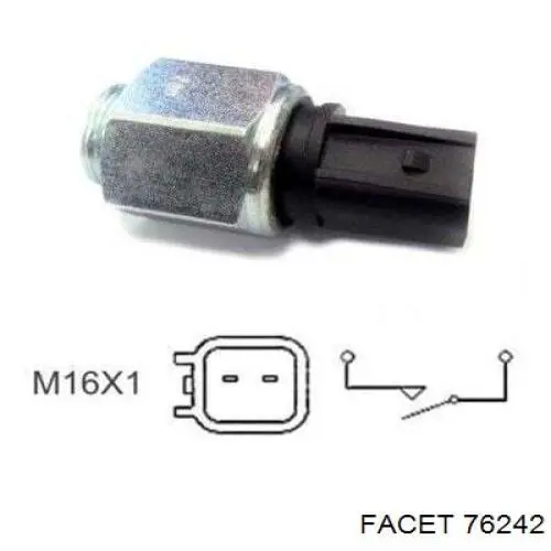 Compre 76242 Facet Sensor de ativação das luzes de marcha à ré