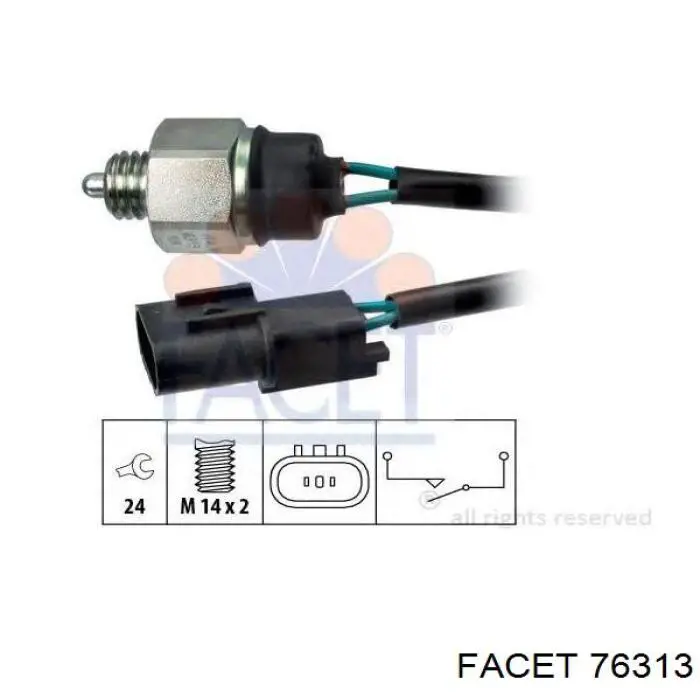 Compre 9386002510 Hyundai/Kia Sensor de ativação das luzes de marcha à ré