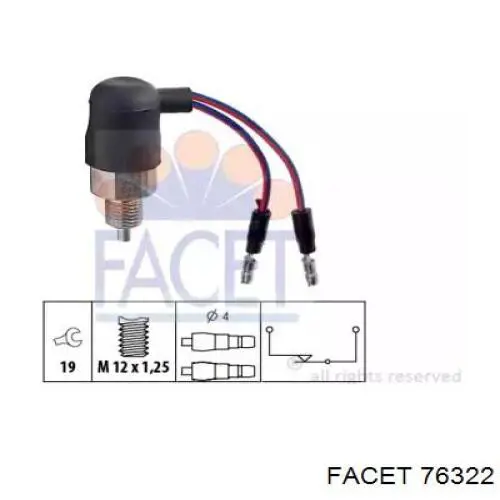Sensor de ativação das luzes de marcha à ré Mitsubishi MD704162 preço, a partir de 42,94 USD
