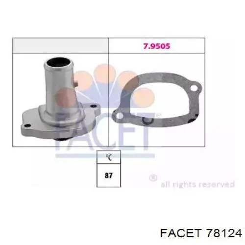 Termostato Facet 78124 preço, a partir de 12,24 USD